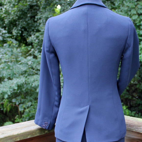 Talbots Petite Single Button Slimming Blazer 2P - Picture 3 of 8